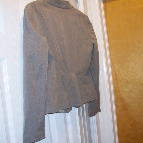 TalbotsGrey Blazer Size 10 - Picture 2 of 3
